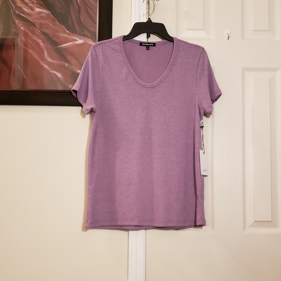 💫LAST ONE💫Hye Park & Lune Size Medium (#2) Purple Saturn Tee - Picture 3 of 7